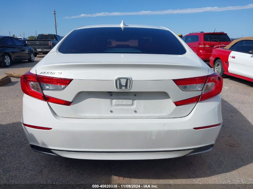 2018 Honda Accord Lx VIN: 1HGCV1F12JA018436 Lot: 40820338