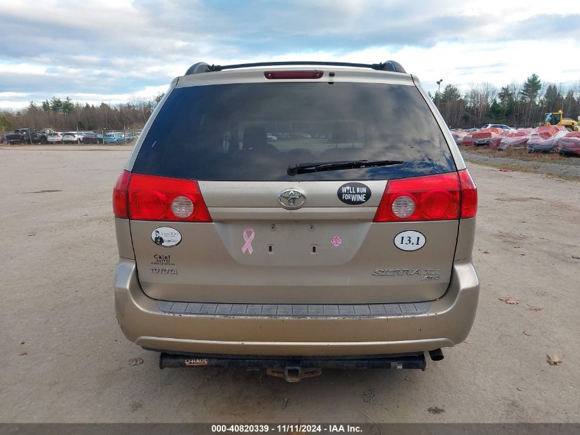 2008 Toyota Sienna Xle VIN: 5TDBK22C58S008934 Lot: 40820339