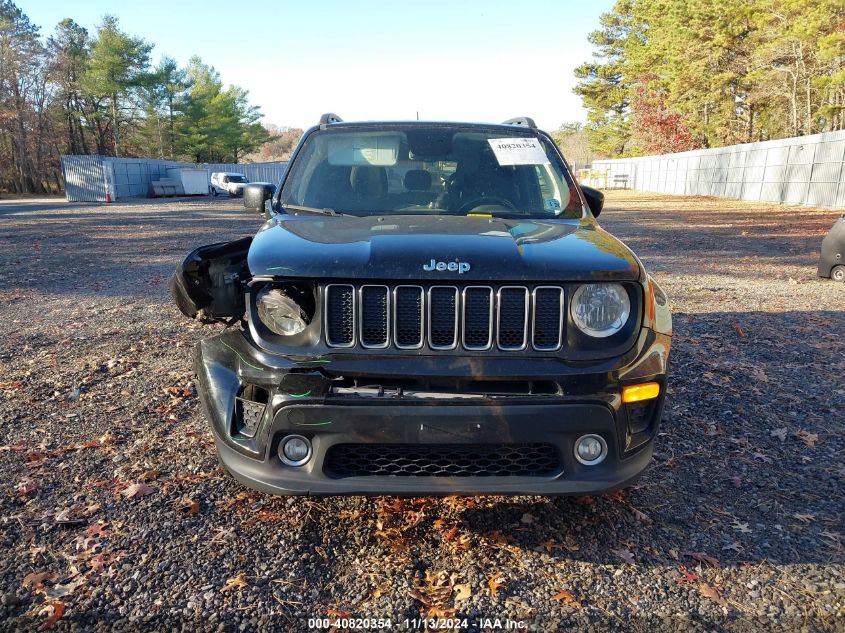 2019 Jeep Renegade Latitude 4X4 VIN: ZACNJBBB1KPK13806 Lot: 40820354