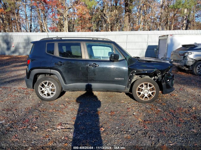 2019 Jeep Renegade Latitude 4X4 VIN: ZACNJBBB1KPK13806 Lot: 40820354