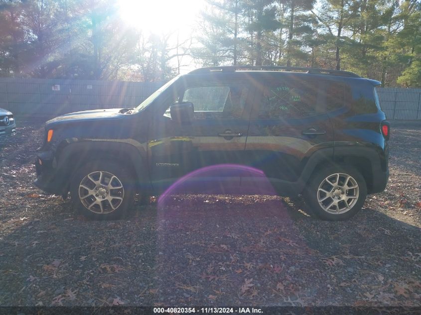 2019 Jeep Renegade Latitude 4X4 VIN: ZACNJBBB1KPK13806 Lot: 40820354