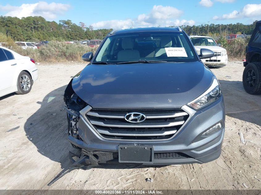 2018 Hyundai Tucson Sel VIN: KM8J3CA42JU756921 Lot: 40820366