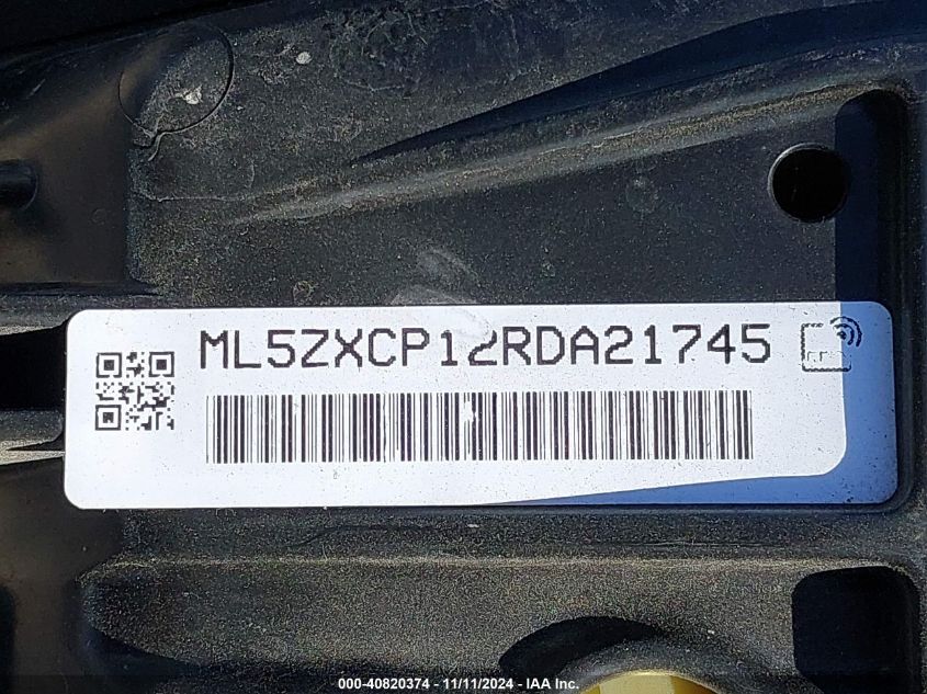 2024 Kawasaki Zx400 P VIN: ML5ZXCP12RDA21745 Lot: 40820374