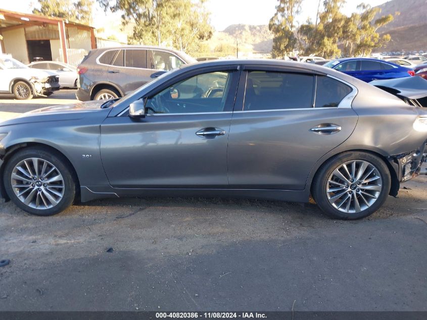 2018 Infiniti Q50 3.0T Luxe VIN: JN1EV7AP4JM366942 Lot: 40820386