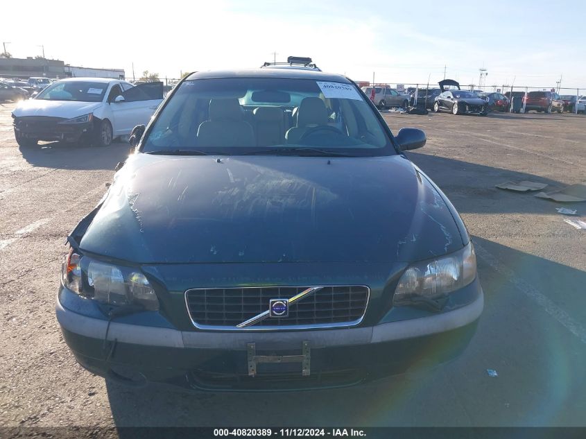 2001 Volvo S60 2.4T VIN: YV1RS58D812031065 Lot: 40820389