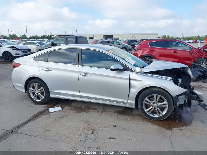 2018 Hyundai Sonata Sel VIN: 5NPE34AF0JH632086 Lot: 40820390