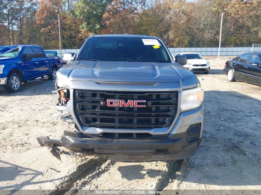 2021 GMC Canyon 2Wd Short Box Elevation Standard VIN: 1GTG5BEN9M1110545 Lot: 40820421