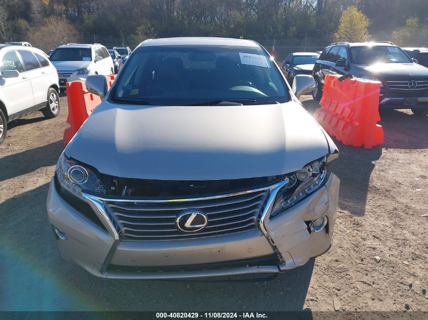 2013 Lexus Rx 350 VIN: 2T2BK1BA7DC159121 Lot: 40820429