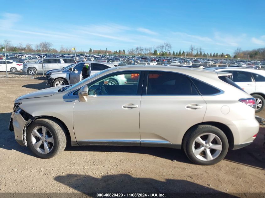 2013 Lexus Rx 350 VIN: 2T2BK1BA7DC159121 Lot: 40820429