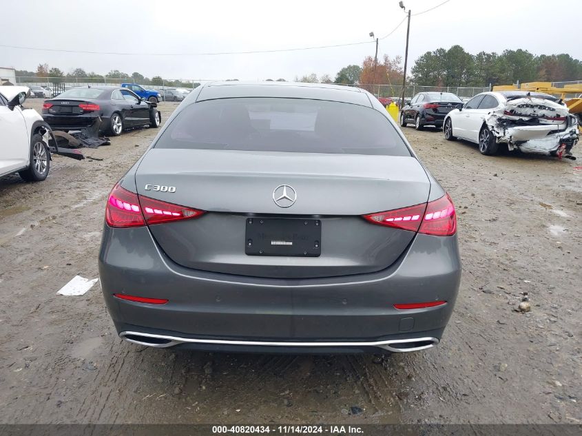 2022 Mercedes-Benz C 300 Sedan VIN: W1KAF4GB8NR009846 Lot: 40820434