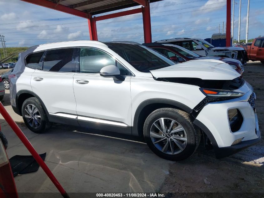 2020 Hyundai Santa Fe Sel VIN: 5NMS33AD2LH206976 Lot: 40820453