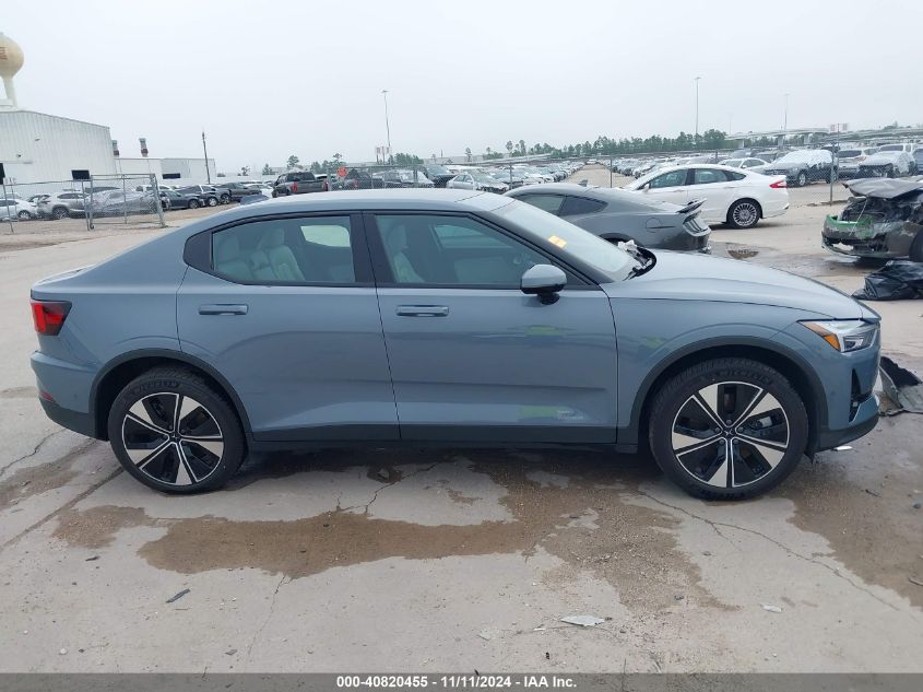 2024 Polestar 2 VIN: YSMFD3KAXRL217402 Lot: 40820455