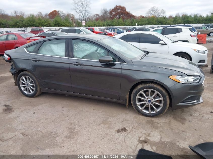 2017 Ford Fusion S VIN: 3FA6P0G78HR162713 Lot: 40820457