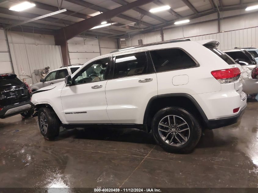 2018 Jeep Grand Cherokee Limited 4X4 VIN: 1C4RJFBG9JC411706 Lot: 40820459