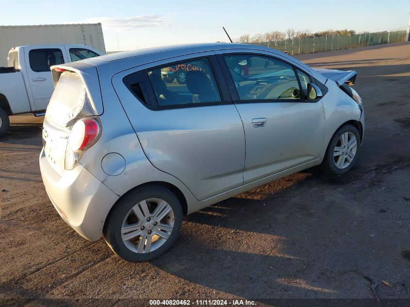 2014 Chevrolet Spark Ls Manual VIN: KL8CA6S94EC406998 Lot: 40820462