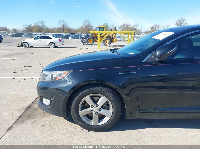 2015 Kia Optima Lx VIN: 5XXGM4A78FG431425 Lot: 40820490