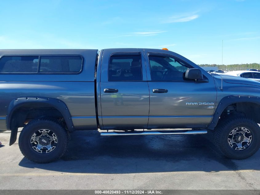 2004 Dodge Ram 2500 Slt/Laramie VIN: 3D7KU28DX4G153640 Lot: 40820493