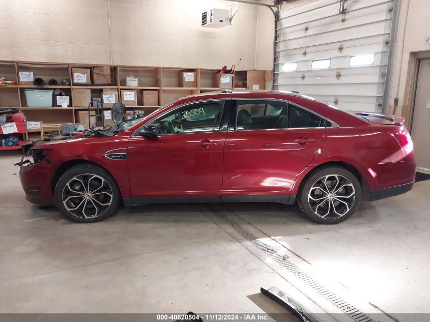 2016 Ford Taurus Sho VIN: 1FAHP2KT8GG146963 Lot: 40820504