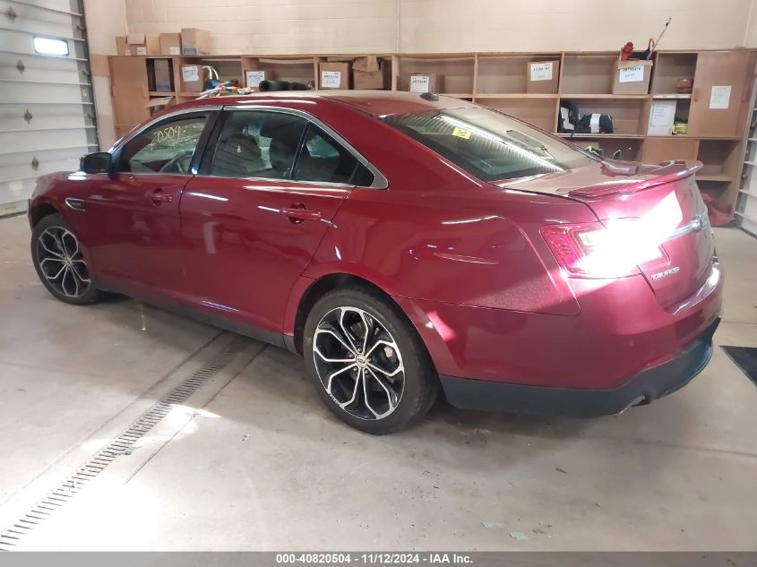 2016 Ford Taurus Sho VIN: 1FAHP2KT8GG146963 Lot: 40820504