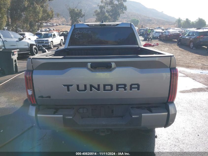 2022 Toyota Tundra Limited VIN: 5TFJA5DB9NX056009 Lot: 40820514