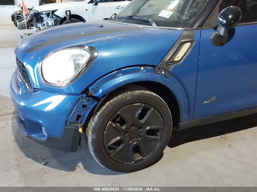 2012 Mini Cooper S Countryman VIN: WMWZC5C54CWL58204 Lot: 40820529