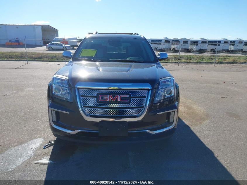 2016 GMC Terrain Denali VIN: 2GKFLVE31G6352012 Lot: 40820542