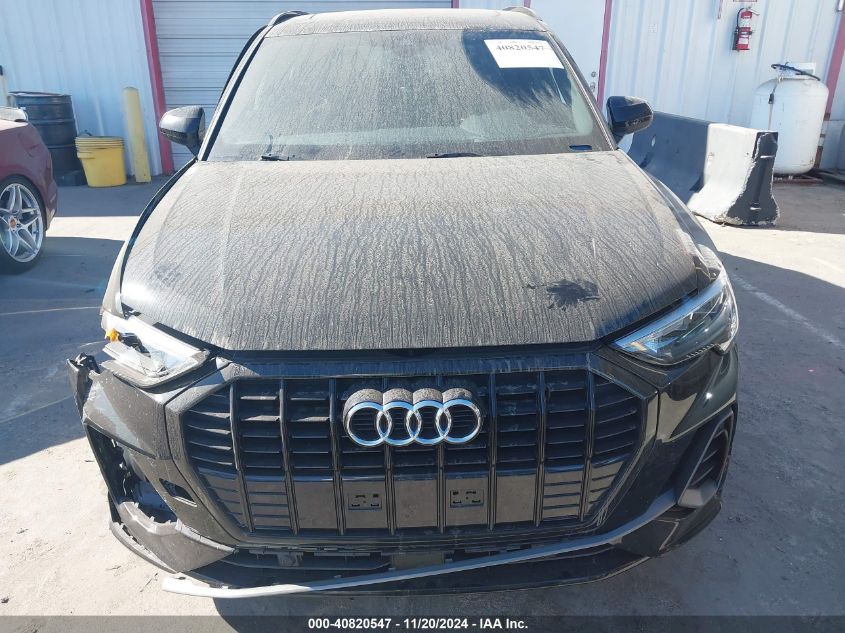 2021 Audi Q3 Premium 45 Tfsi S Line Quattro Tiptronic VIN: WA1DECF35M1005579 Lot: 40820547