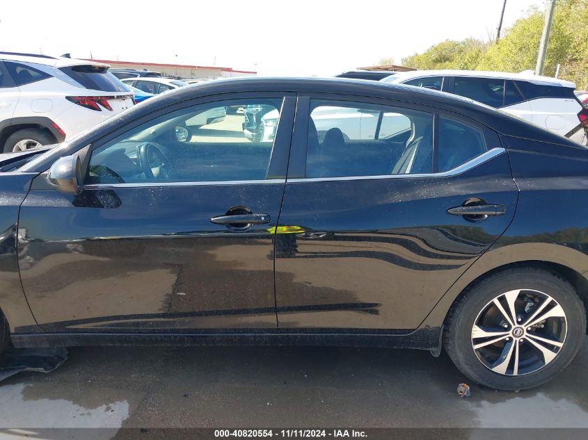 2021 Nissan Sentra Sv VIN: 3N1AB8CV3MY306662 Lot: 40820554