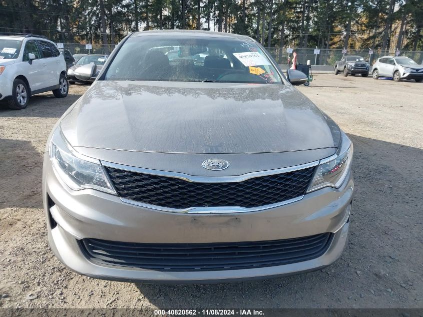 2017 Kia Optima Lx VIN: 5XXGT4L31HG165021 Lot: 40820562