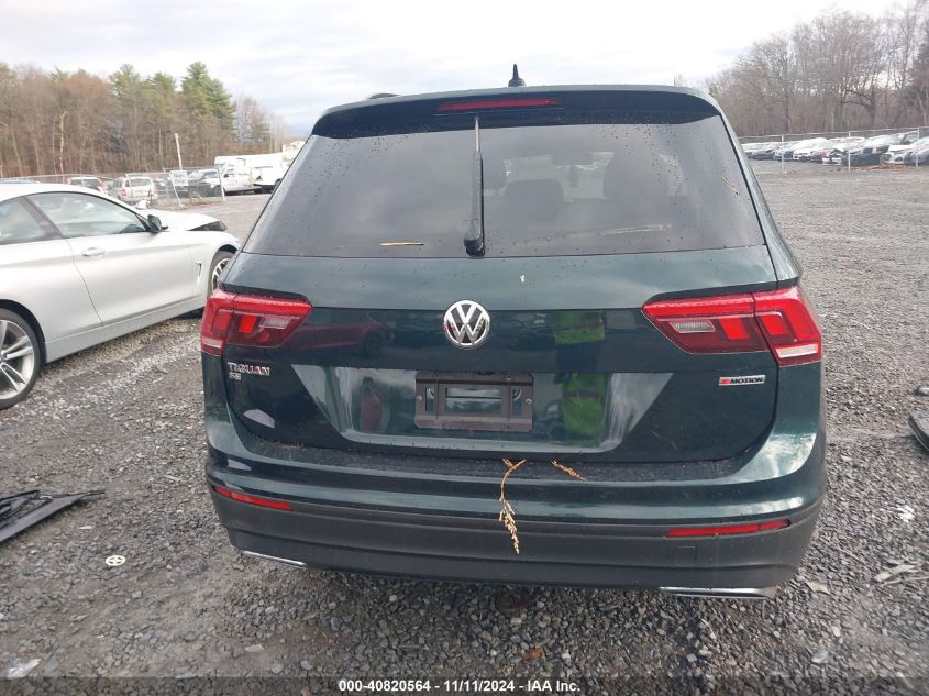 2019 VOLKSWAGEN TIGUAN 2.0T SE/2.0T SEL/2.0T SEL R-LINE/2.0T SEL R-LINE BLACK - 3VV2B7AX6KM017927