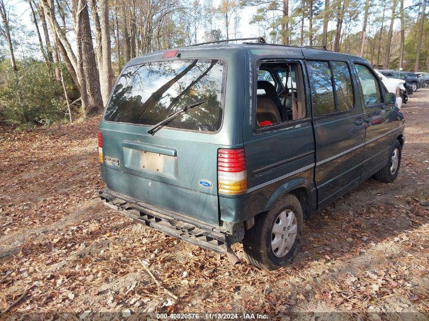 1996 Ford Aerostar VIN: 1FMCA11U2TZB75542 Lot: 40820576