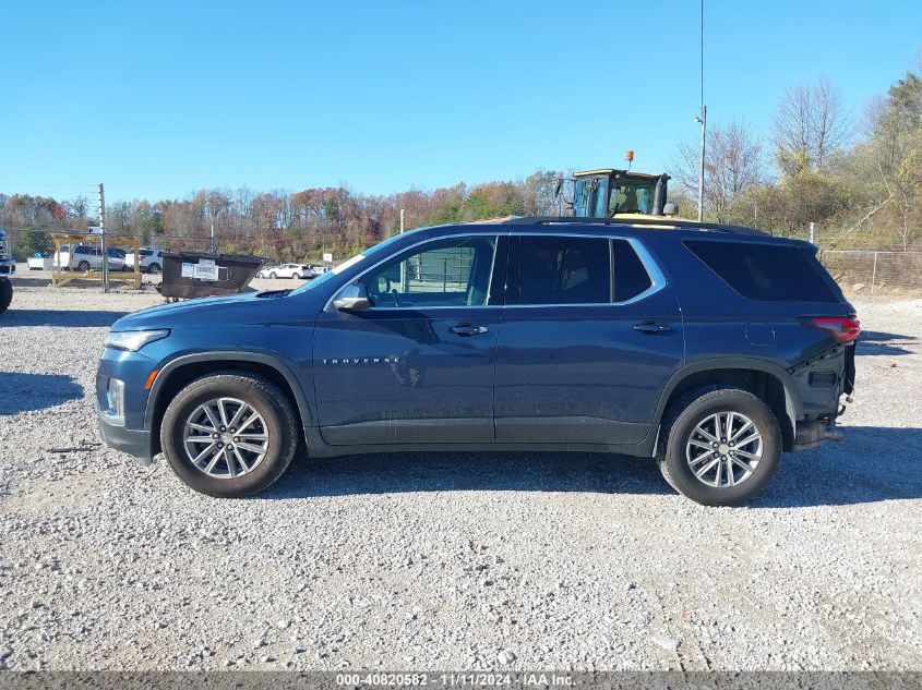 2022 Chevrolet Traverse Awd Lt Leather VIN: 1GNEVHKWXNJ133042 Lot: 40820582