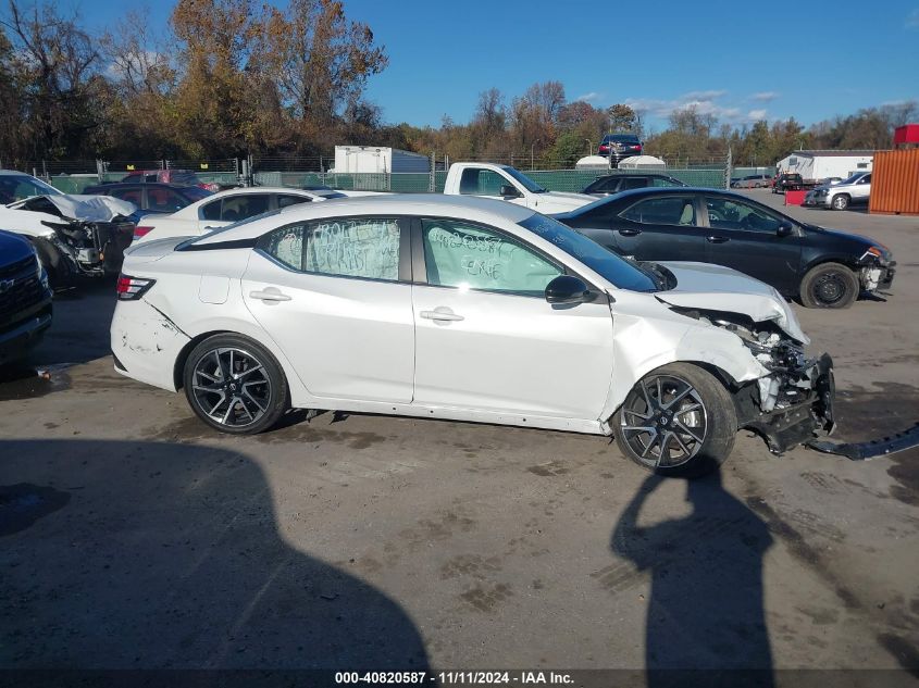 2024 Nissan Sentra Sr Xtronic Cvt VIN: 3N1AB8DV0RY287977 Lot: 40820587