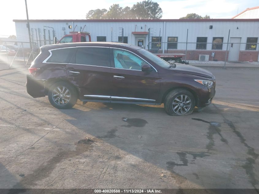 2014 Infiniti Qx60 VIN: 5N1AL0MM1EC537972 Lot: 40820588