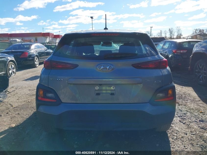 2021 Hyundai Kona Se VIN: KM8K1CAA6MU663436 Lot: 40820591