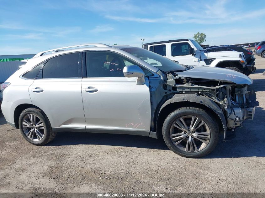 2015 Lexus Rx 350 VIN: 2T2ZK1BA9FC167531 Lot: 40820603