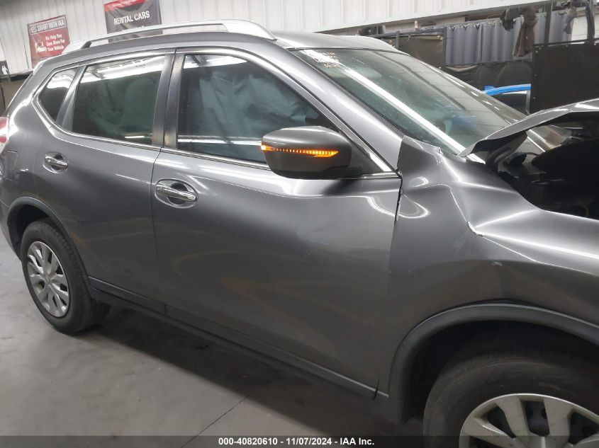 2016 Nissan Rogue S VIN: KNMAT2MT4GP703646 Lot: 40820610