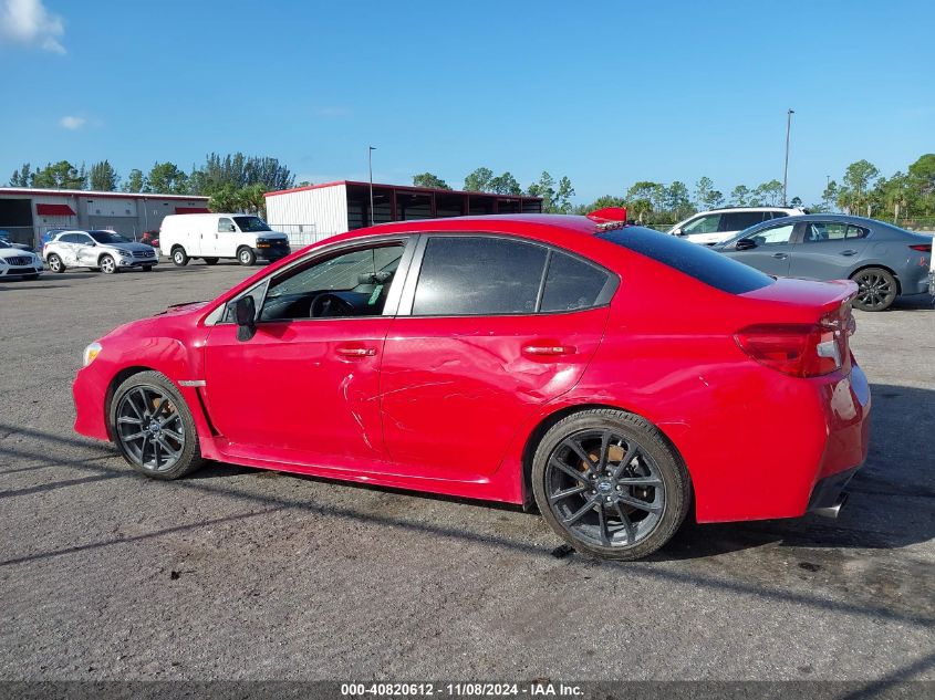 2021 Subaru Wrx Premium VIN: JF1VA1C67M9808605 Lot: 40820612