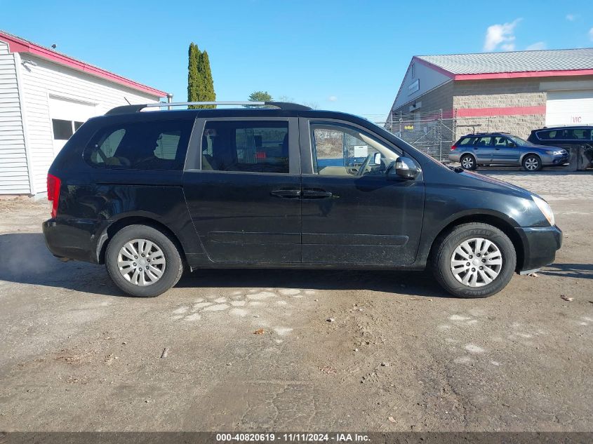 2012 Kia Sedona Lx VIN: KNDMG4C76C6496288 Lot: 40820619