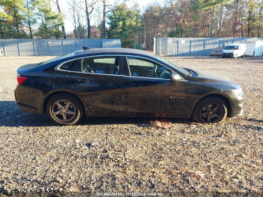 2016 Chevrolet Malibu Ls VIN: 1G1ZB5ST8GF272821 Lot: 40820636