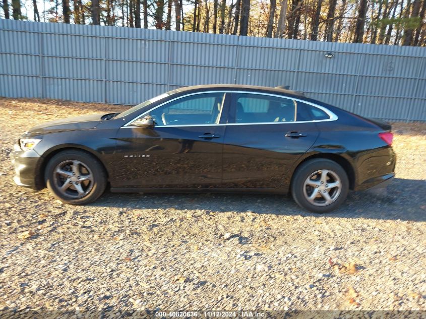 2016 Chevrolet Malibu Ls VIN: 1G1ZB5ST8GF272821 Lot: 40820636