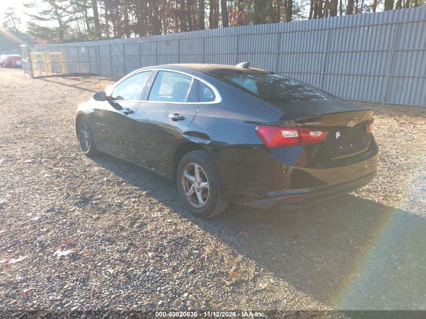 2016 Chevrolet Malibu Ls VIN: 1G1ZB5ST8GF272821 Lot: 40820636