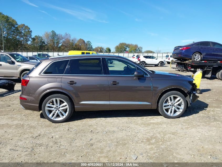 2017 Audi Q7 3.0T Premium VIN: WA1VAAF72HD021878 Lot: 40820651