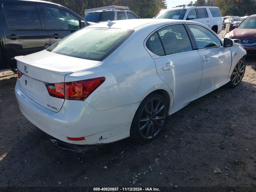 VIN JTHBE1BL3D5017292 2013 Lexus GS, 350 no.4