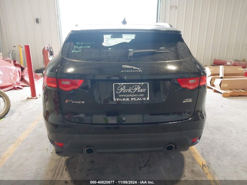 2018 Jaguar F-Pace 30T Prestige VIN: SADCK2GX8JA287450 Lot: 40820677