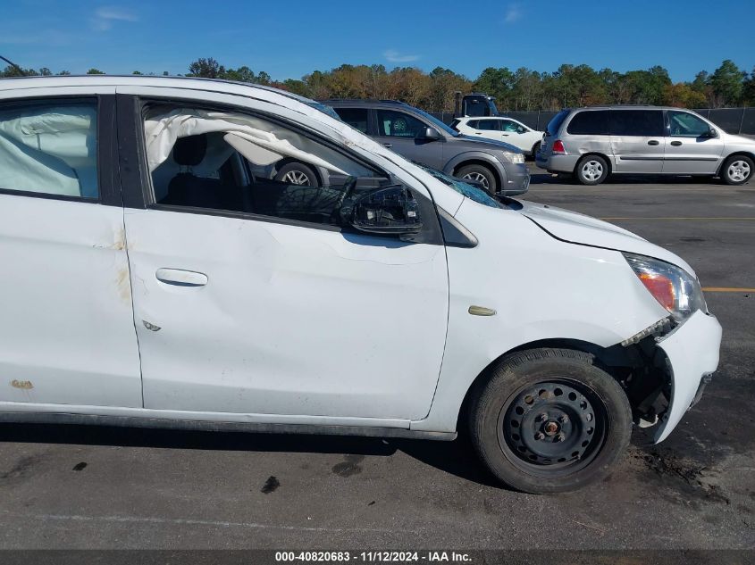 2018 Mitsubishi Mirage Es VIN: ML32A3HJ1JH007369 Lot: 40820683