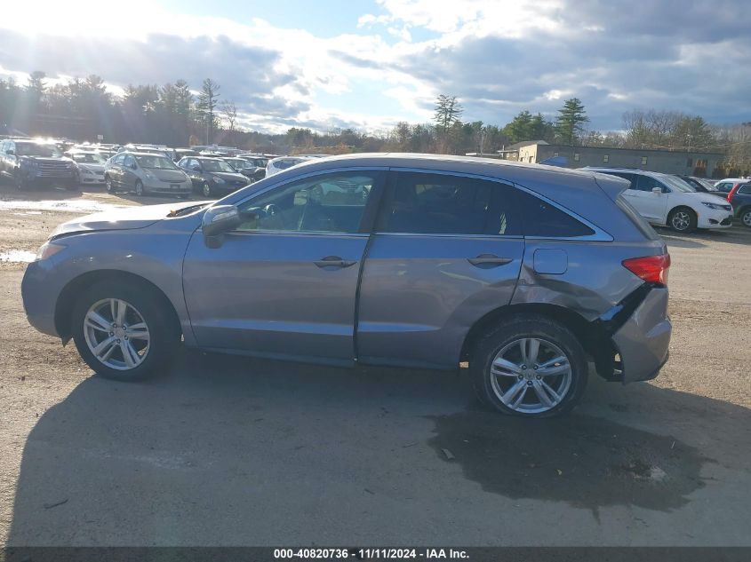 2015 Acura Rdx VIN: 5J8TB4H55FL021692 Lot: 40820736