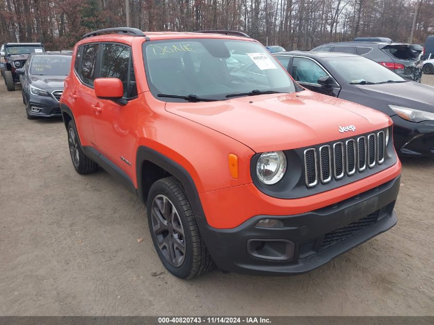 VIN ZACCJBBT5FPB87655 2015 Jeep Renegade, Latitude no.1