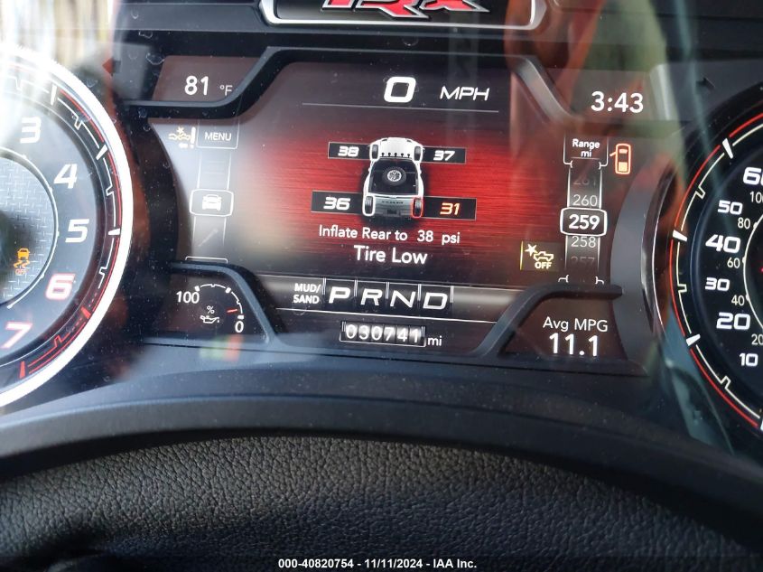 2021 RAM 1500 VIN: 1C6SRFU9XMN719444