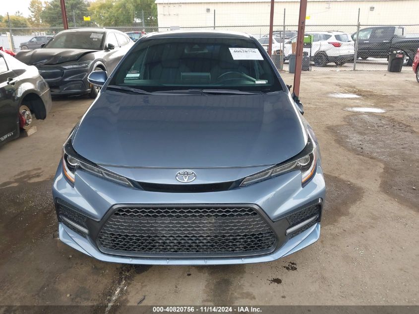 2021 Toyota Corolla Se VIN: 5YFS4MCE2MP062698 Lot: 40820756